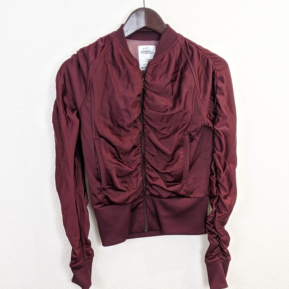Jeremy Scott x Adidas Jackets & Blazers - Adidas Jeremy Scott satin trefoil bomber size smal